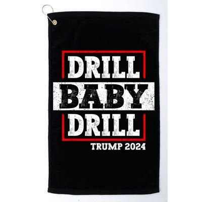 Trump 2024 Drill Baby Drill Golf Towel