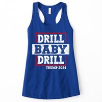 Trump 2024 Drill Baby Drill Womens Tank Top