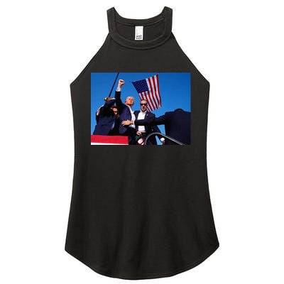 Trump 2024 Donald Trump Fist Pump Women's Perfect Tri Rocker Tank