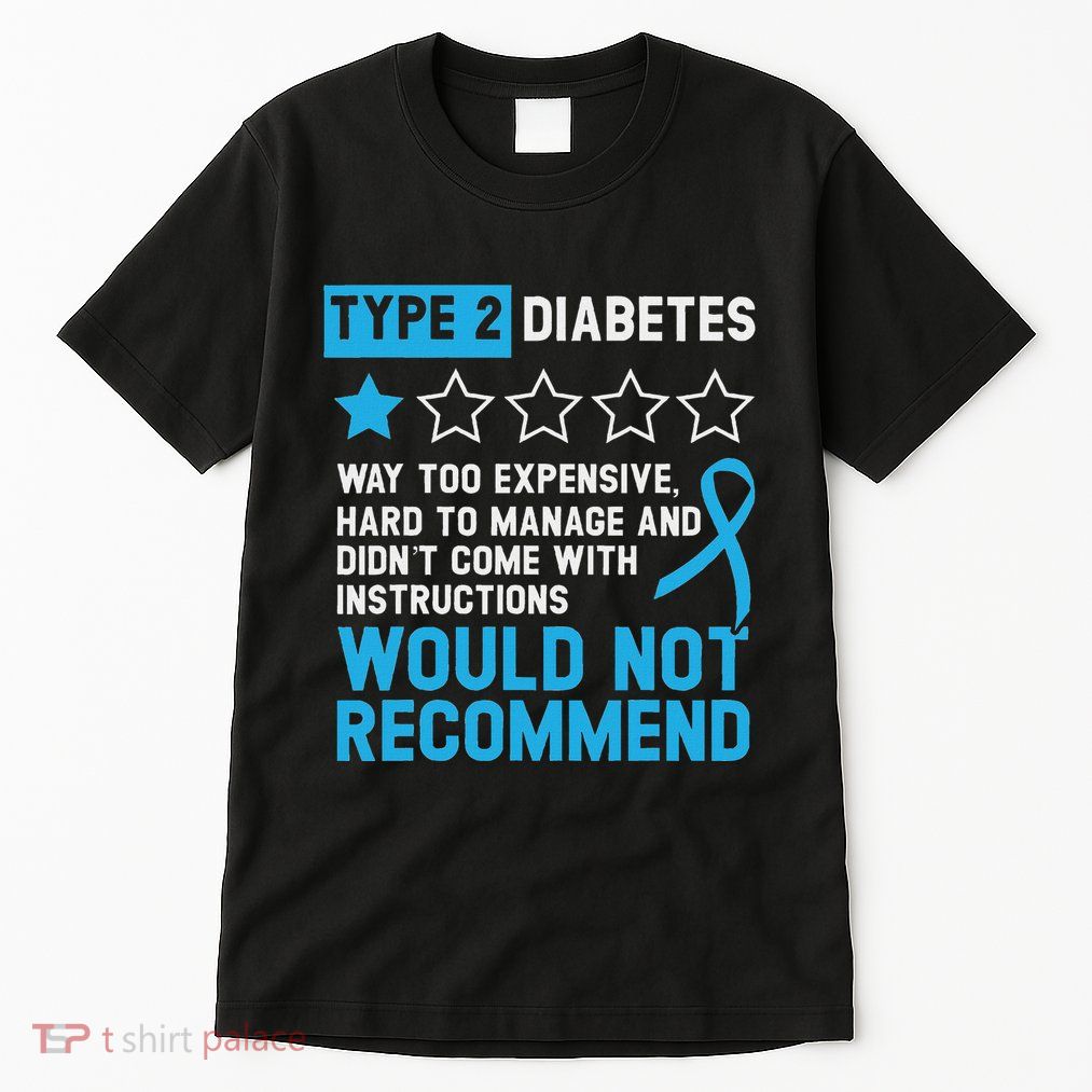 Type 2 Diabetes T2d Warrior Diabetes Awareness Tall T-Shirt
