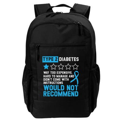 Type 2 Diabetes T2d Warrior Diabetes Awareness Backpack