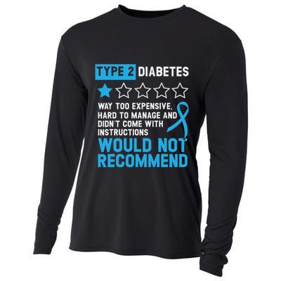 Type 2 Diabetes T2d Warrior Diabetes Awareness Cooling Performance Long Sleeve Crew