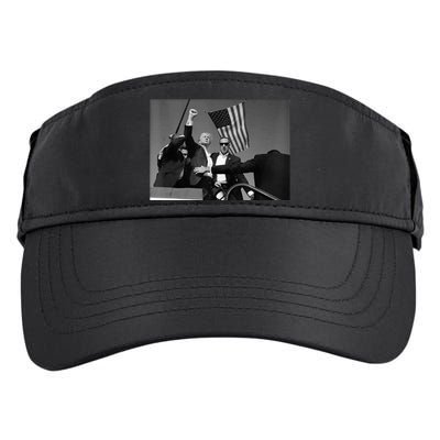 Trump 2024 Donald Trump Fist Pump Adult Drive Performance Visor