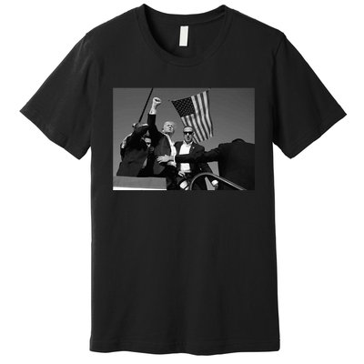 Trump 2024 Donald Trump Fist Pump Premium T-Shirt