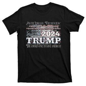 Trump 2024 Divine Intervention The Save America T-Shirt