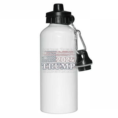 Trump 2024 Divine Intervention The Save America Aluminum Water Bottle