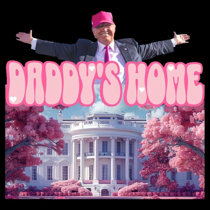 Trump 2024 Daddys Home Pink Classic Impact Tech Backpack