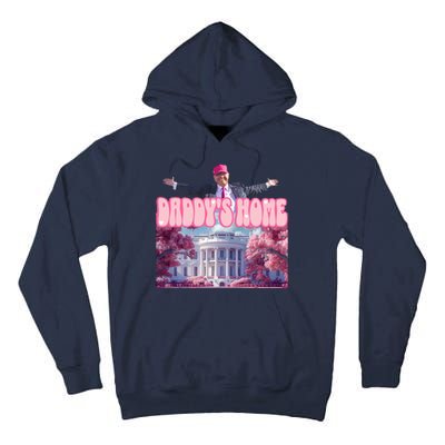 Trump 2024 Daddys Home Pink Classic Tall Hoodie