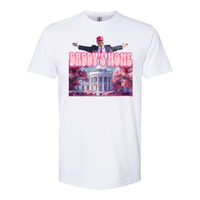 Trump 2024 Daddys Home Pink Classic Softstyle® CVC T-Shirt