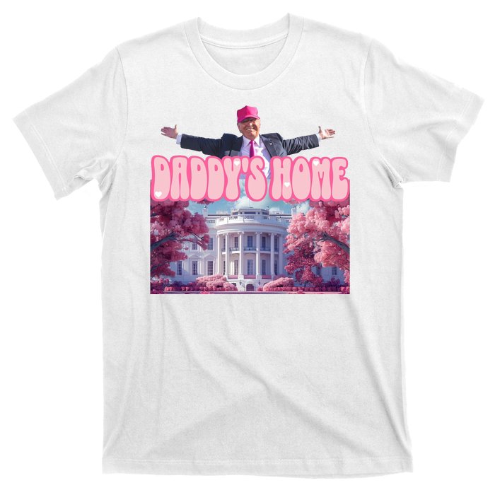 Trump 2024 Daddys Home Pink Classic T-Shirt