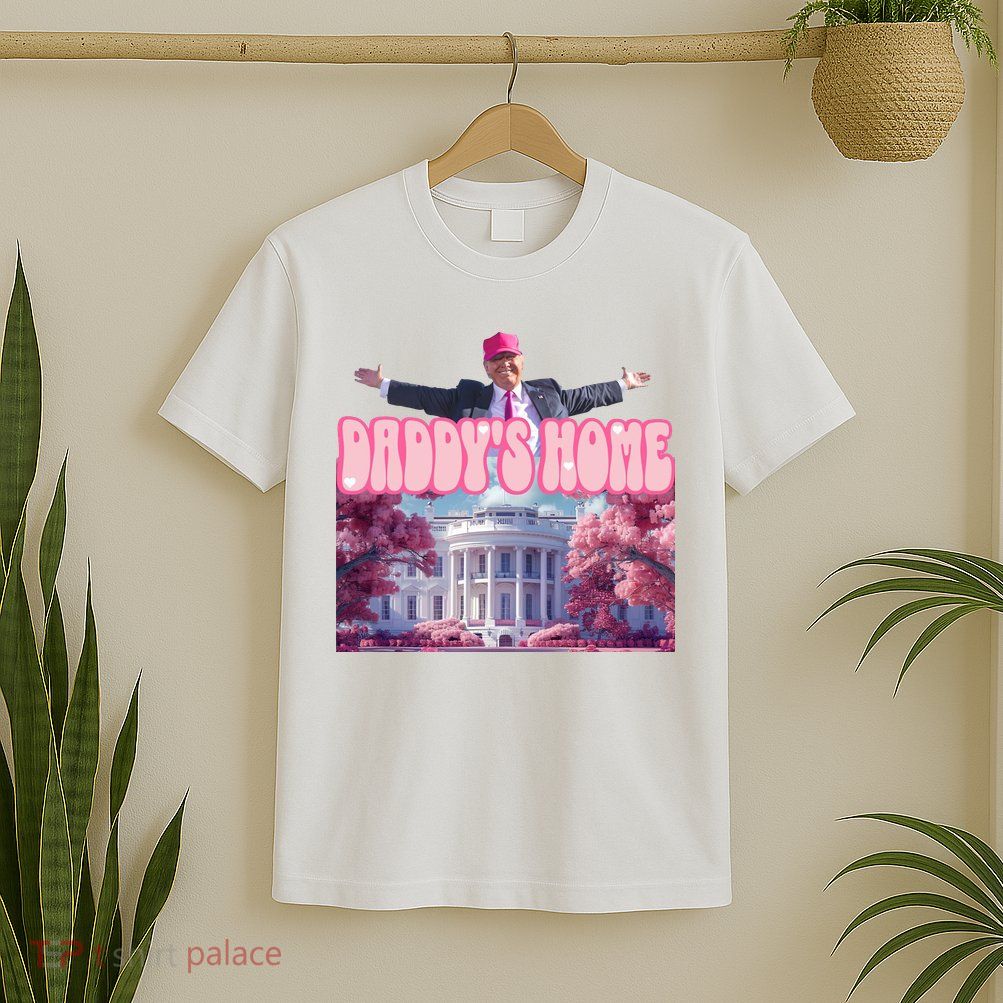 Trump 2024 Daddys Home Pink Classic T-Shirt