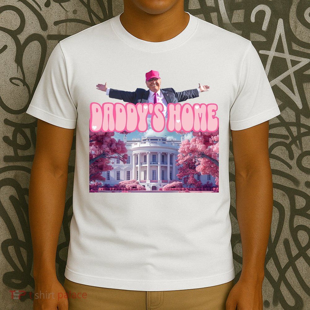 Trump 2024 Daddys Home Pink Classic T-Shirt