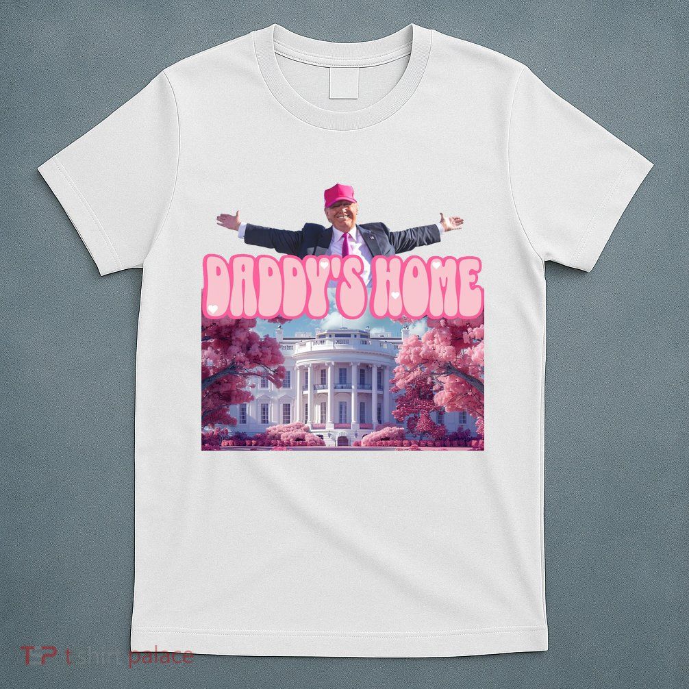 Trump 2024 Daddys Home Pink Classic T-Shirt