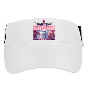 Trump 2024 Daddys Home Pink Classic Adult Drive Performance Visor