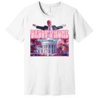 Trump 2024 Daddys Home Pink Classic Premium T-Shirt