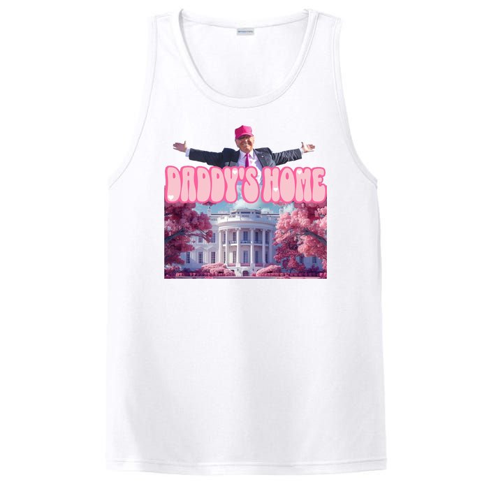 Trump 2024 Daddys Home Pink Classic PosiCharge Competitor Tank