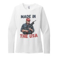 Trump 2024 Donald Trump Maga Republican Patriot Womens CVC Long Sleeve Shirt