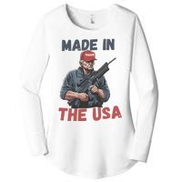 Trump 2024 Donald Trump Maga Republican Patriot Women's Perfect Tri Tunic Long Sleeve Shirt