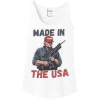 Trump 2024 Donald Trump Maga Republican Patriot Ladies Essential Tank