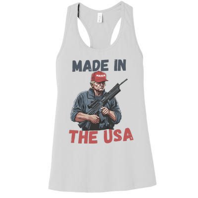 Trump 2024 Donald Trump Maga Republican Patriot Women's Racerback Tank