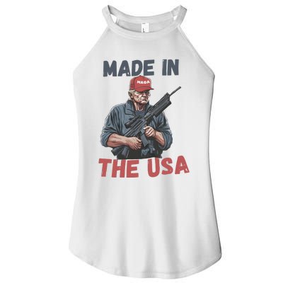 Trump 2024 Donald Trump Maga Republican Patriot Women's Perfect Tri Rocker Tank