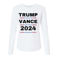 Trumpvance 2024 Election 2024 Womens Cotton Relaxed Long Sleeve T-Shirt