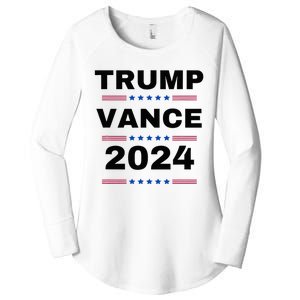 Trumpvance 2024 Election 2024 Women's Perfect Tri Tunic Long Sleeve Shirt