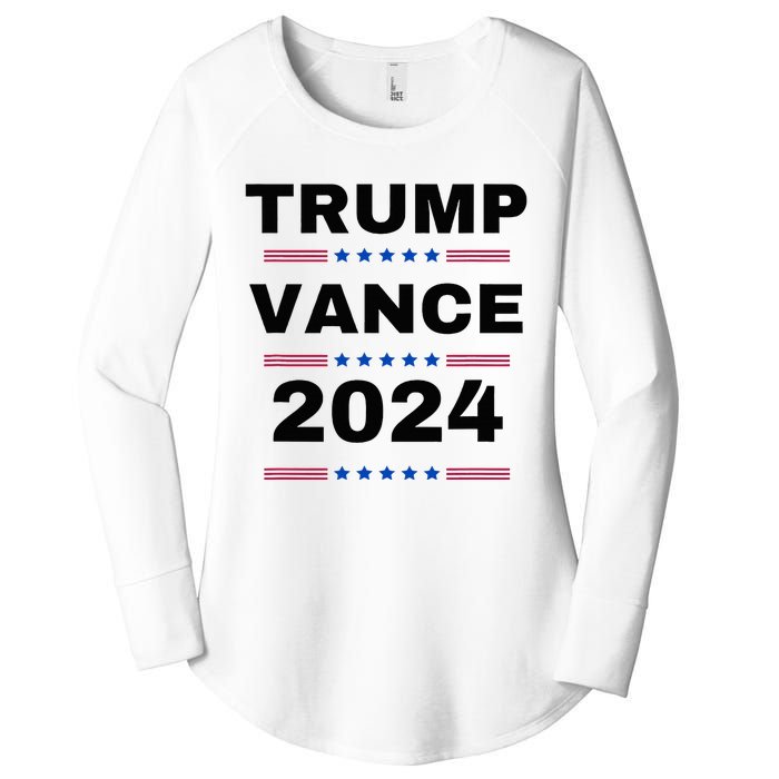 Trumpvance 2024 Election 2024 Women's Perfect Tri Tunic Long Sleeve Shirt