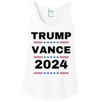 Trumpvance 2024 Election 2024 Ladies Essential Tank