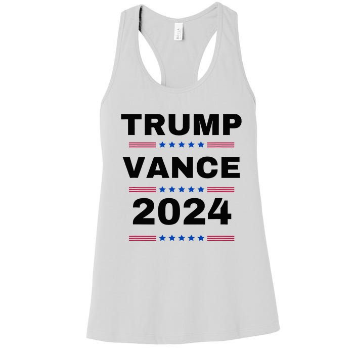 Trumpvance 2024 Election 2024 Women's Racerback Tank