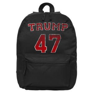 Trump 2024 Election 47 Victory Win President Inauguration 16 in Basic Backpack