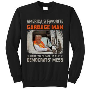 Trump 2024 Election Trump Garbage Man Vote Trump President Sweatshirt