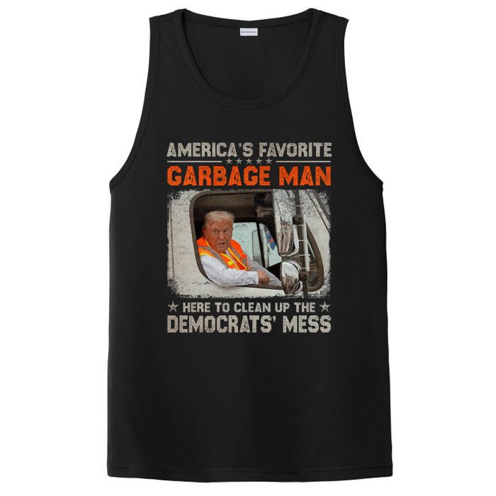 Trump 2024 Election Trump Garbage Man Vote Trump President PosiCharge Competitor Tank