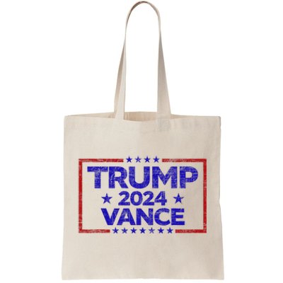 Trump 2024 Election For Republicans Trump Vance 2024 Tote Bag