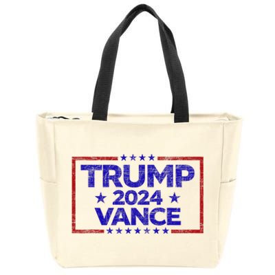 Trump 2024 Election For Republicans Trump Vance 2024 Zip Tote Bag