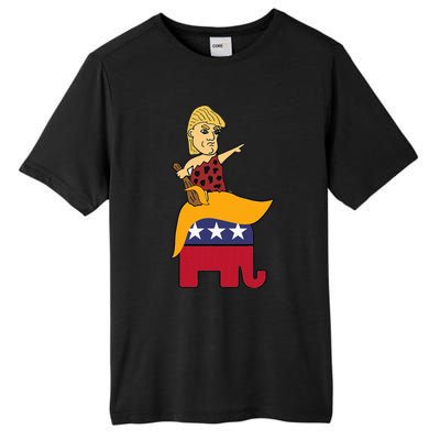 Trump 2024 Elephant Tall Fusion ChromaSoft Performance T-Shirt