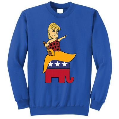 Trump 2024 Elephant Tall Sweatshirt