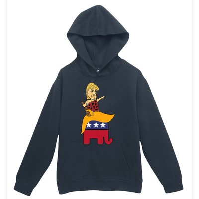 Trump 2024 Elephant Urban Pullover Hoodie