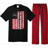 Trump 2024 Election Vintage Us Flag Vote Trumpamania Patriot Pajama Set