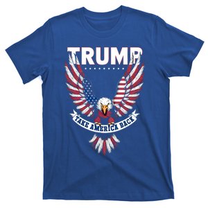 Trump 2024 Eagle Usa Flag Take America Back Great Gift T-Shirt