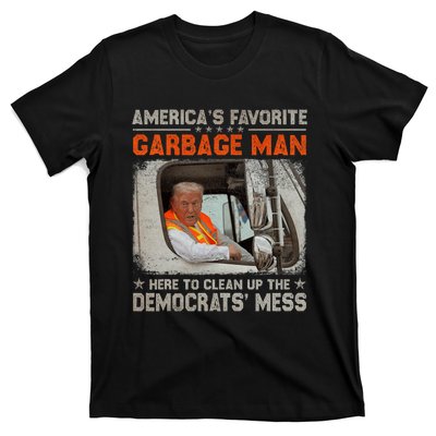 Trump 2024 Election Trump Garbage Man Vote Trump President T-Shirt