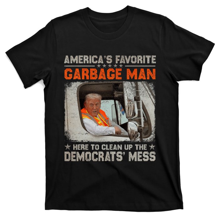 Trump 2024 Election Trump Garbage Man Vote Trump President T-Shirt