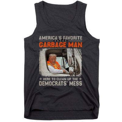 Trump 2024 Election Trump Garbage Man Vote Trump President Tank Top