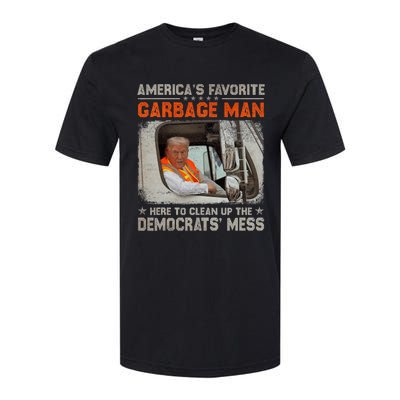 Trump 2024 Election Trump Garbage Man Vote Trump President Softstyle CVC T-Shirt