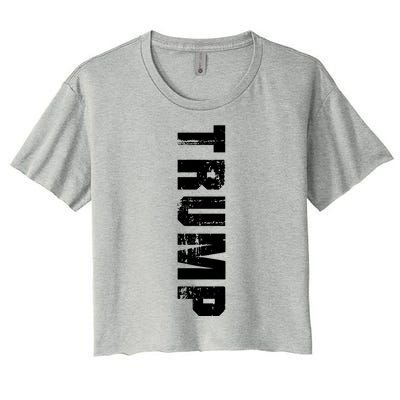 Trump 2024 Election Keep America Great 2020 And More Gift Women's Crop Top Tee