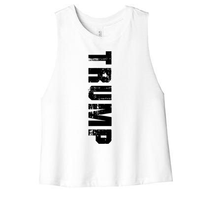 Trump 2024 Election Keep America Great 2020 And More Gift Women's Racerback Cropped Tank