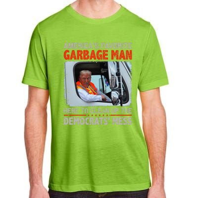 Trump 2024 Election Proud To Be Garbage Vote Trump President Adult ChromaSoft Performance T-Shirt