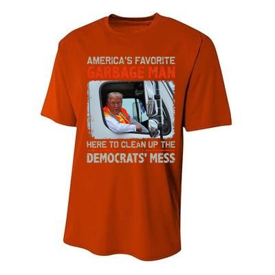 Trump 2024 Election Proud To Be Garbage Vote Trump President Performance Sprint T-Shirt