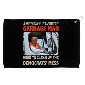 Trump 2024 Election Proud To Be Garbage Vote Trump President Grommeted Golf Towel