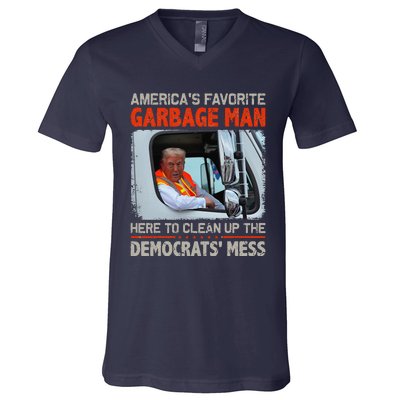 Trump 2024 Election Proud To Be Garbage Vote Trump President V-Neck T-Shirt